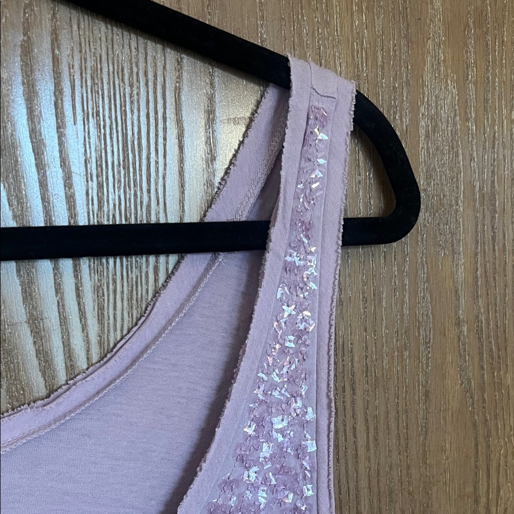 J. Crew Sparkling Lilac Sequin Tank Top - Picture 3 of 6